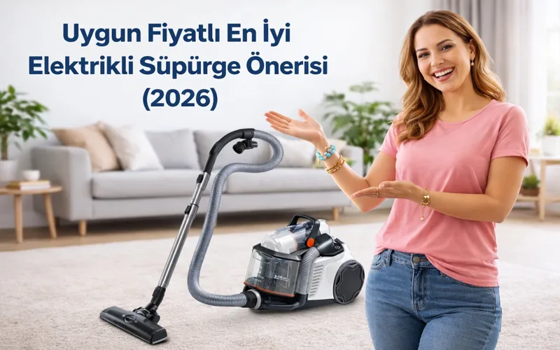 Uygun Fiyatlı En İyi Elektrikli Süpürge Önerisi 2026 fiyat performans süpürgeler en kaliteli ucuz inceleme teknik özellikleri alınır mı